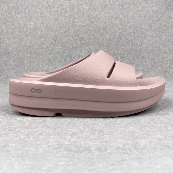 OOFOS Shoes Womens Size 9 Stardust OOmega OOahh Sandals Recovery Slides - Picture 2 of 10